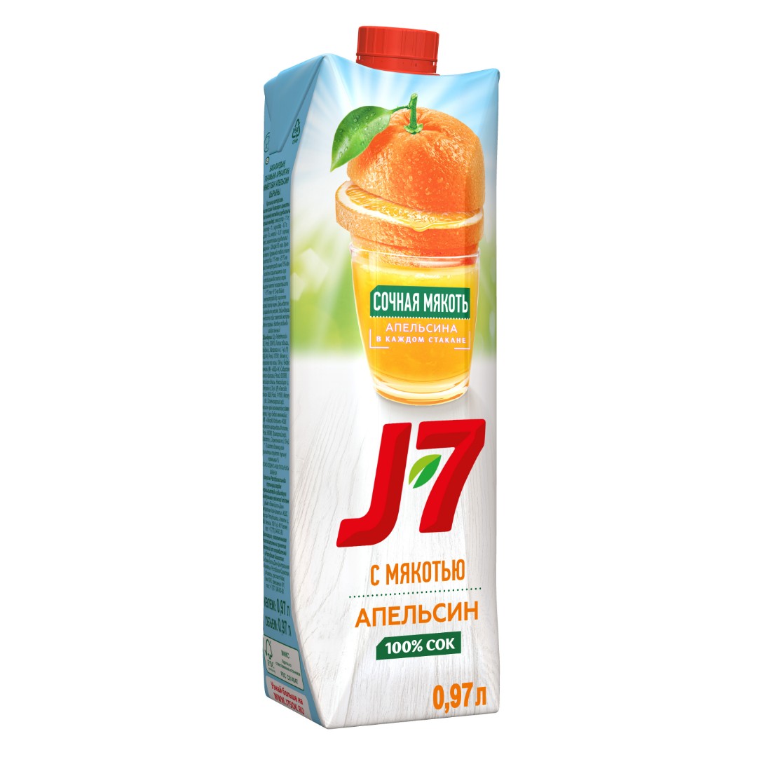 сок апельсиновый J7